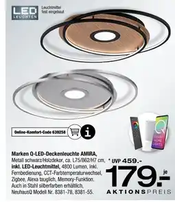 Ostermann Marken q-led-deckenleuchte amira Angebot