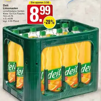 WEZ Deit Limonaden Angebot