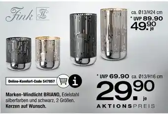 Ostermann Fink windlicht briano Angebot