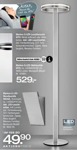 Ostermann Vito marken q-led-leuchtenserie Angebot