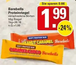 WEZ Barebells Proteinriegel Angebot