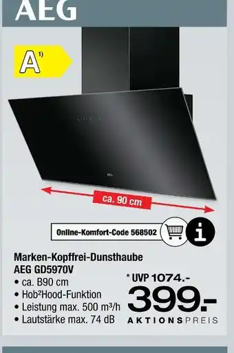 Ostermann Aeg marken-kopffrei-dunsthaube Angebot