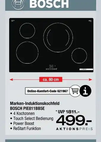 Ostermann Bosch marken-induktionskochfeld pie811bb5e Angebot