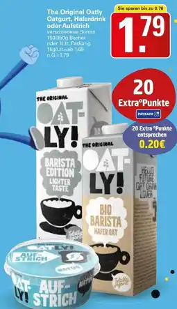 WEZ The Original Oatly Oatgurt, Haferdrink oder Aufstrich Angebot