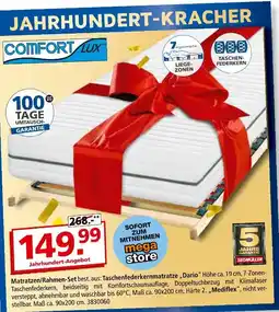 Segmüller Comfort lux matratzen/rahmen-set Angebot