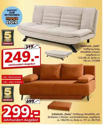 Segmüller Schlafsofa Angebot