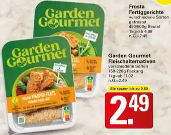 WEZ Garden Gourmet Fleischalternativen Angebot