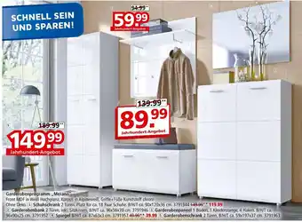 Segmüller Merano garderobenprogramm Angebot