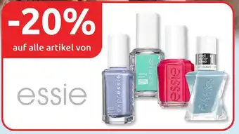 Budni Essie -20% auf alle artikel von essie Angebot