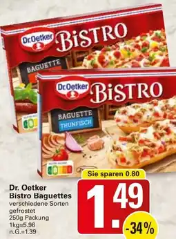 WEZ Dr. Oetker Bistro Baguettes Angebot