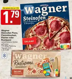 WEZ Wagner Steinofen Pizza, Flammkuchen, Pizzies oder Rustipani Angebot