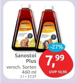 Budni Sanostol sanostol plus Angebot