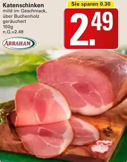 WEZ ABRAHAM Katenschinken Angebot