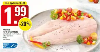 WEZ Frische Rotbarschfilets Angebot