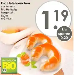 WEZ Bio Hefehörnchen Angebot