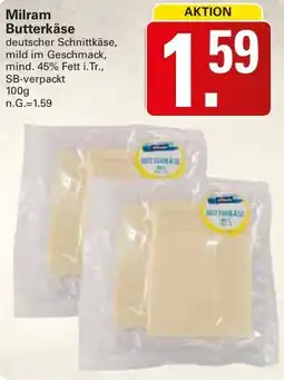 WEZ Milram Butterkäse Angebot