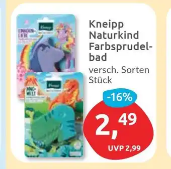 Budni Kneipp Naturkind Farbsprudelbad Angebot