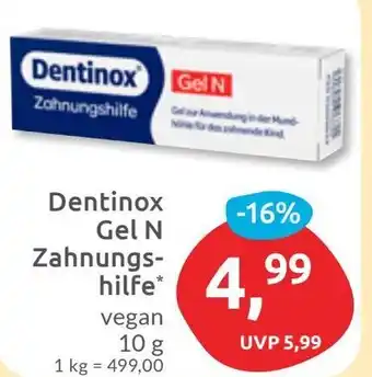 Budni Dentinox Gel N Zahnungshilfe Angebot