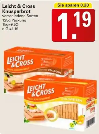 WEZ Leicht & Cross Knusperbrot Angebot