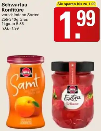 WEZ Schwartau Konfitüre Angebot