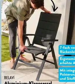 Aldi Süd Belavi Aluminium-Klappsessel Angebot