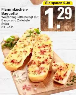 WEZ Flammkuchen Baguette Angebot