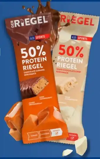 Aldi Süd Aldi Sports 50% Protein-Riegel Angebot