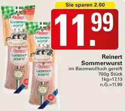 WEZ Reinert Sommerwurst Angebot