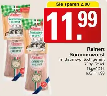 WEZ Reinert Sommerwurst Angebot