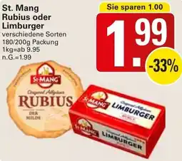 WEZ St. Mang Rubius oder Limburger Angebot