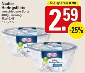 WEZ Nadler Heringsfilets Angebot