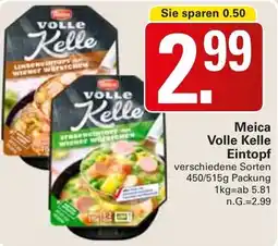 WEZ Meica Volle Kelle Eintopf Angebot