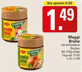 WEZ Maggi Brühe Angebot