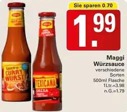 WEZ Maggi Würzsauce Angebot