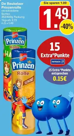 WEZ De Beukelaer Prinzenrolle Angebot