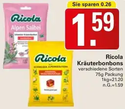 WEZ Ricola Kräuterbonbons Angebot