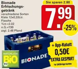 WEZ Bionade Erfrischungsgetränk Angebot