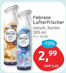 Budni Febreze Lufterfrischer Angebot