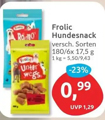 Budni Frolic Hundesnack Angebot