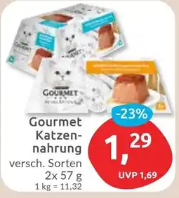 Budni Gourmet Katzennahrung Angebot