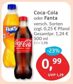 Budni Coca-Cola oder Fanta Angebot