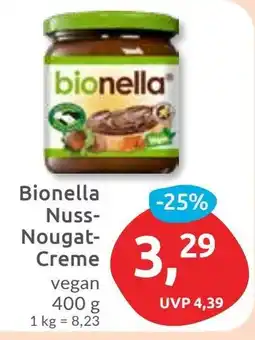 Budni Bionella Nuss- Nougat- Creme Angebot