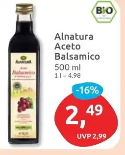 Budni Alnatura Aceto Balsamico Angebot