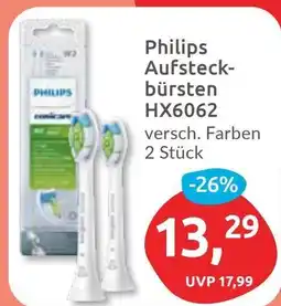 Budni Philips Aufsteckbürsten Angebot