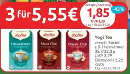 Budni Yogi Tea Angebot