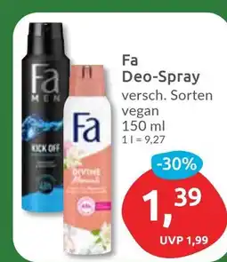 Budni Fa Deo-Spray Angebot