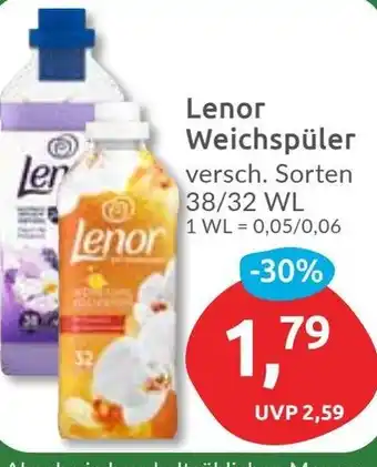 Budni Lenor Weichspüler Angebot