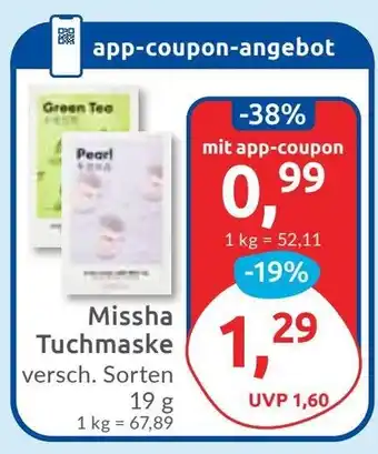 Budni Missha Tuchmaske Angebot