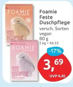 Budni Foamie Feste Duschpflege Angebot