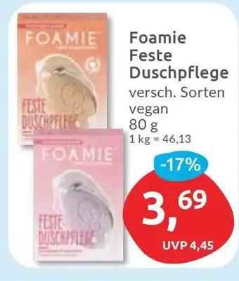 Budni Foamie Feste Duschpflege Angebot